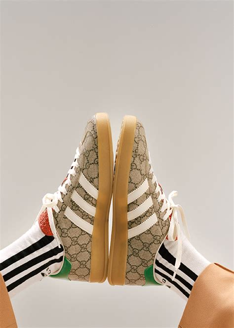 adidas and gucci|Gucci and Adidas sneakers.